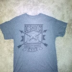 "DC" Grey superior quality large shirt 'new' or worn once